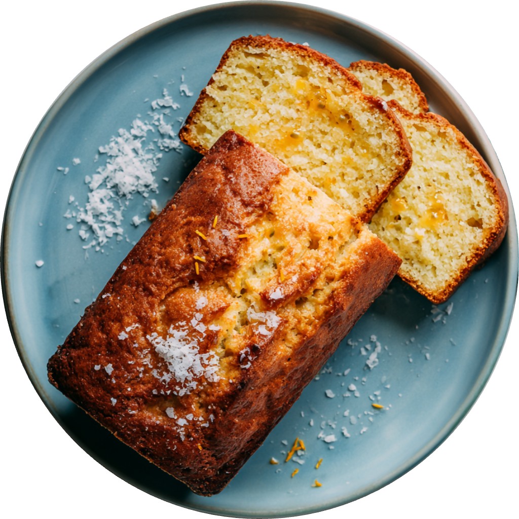 Lemon Passion Fruit Yogurt Loaf