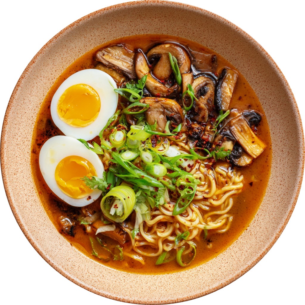 Fiery Yet Creamy Firecracker Ramen