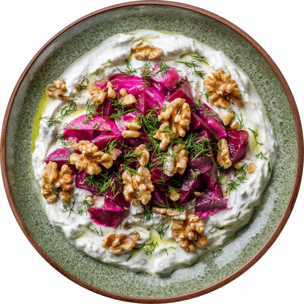 Greek Beet And Yogurt Salad