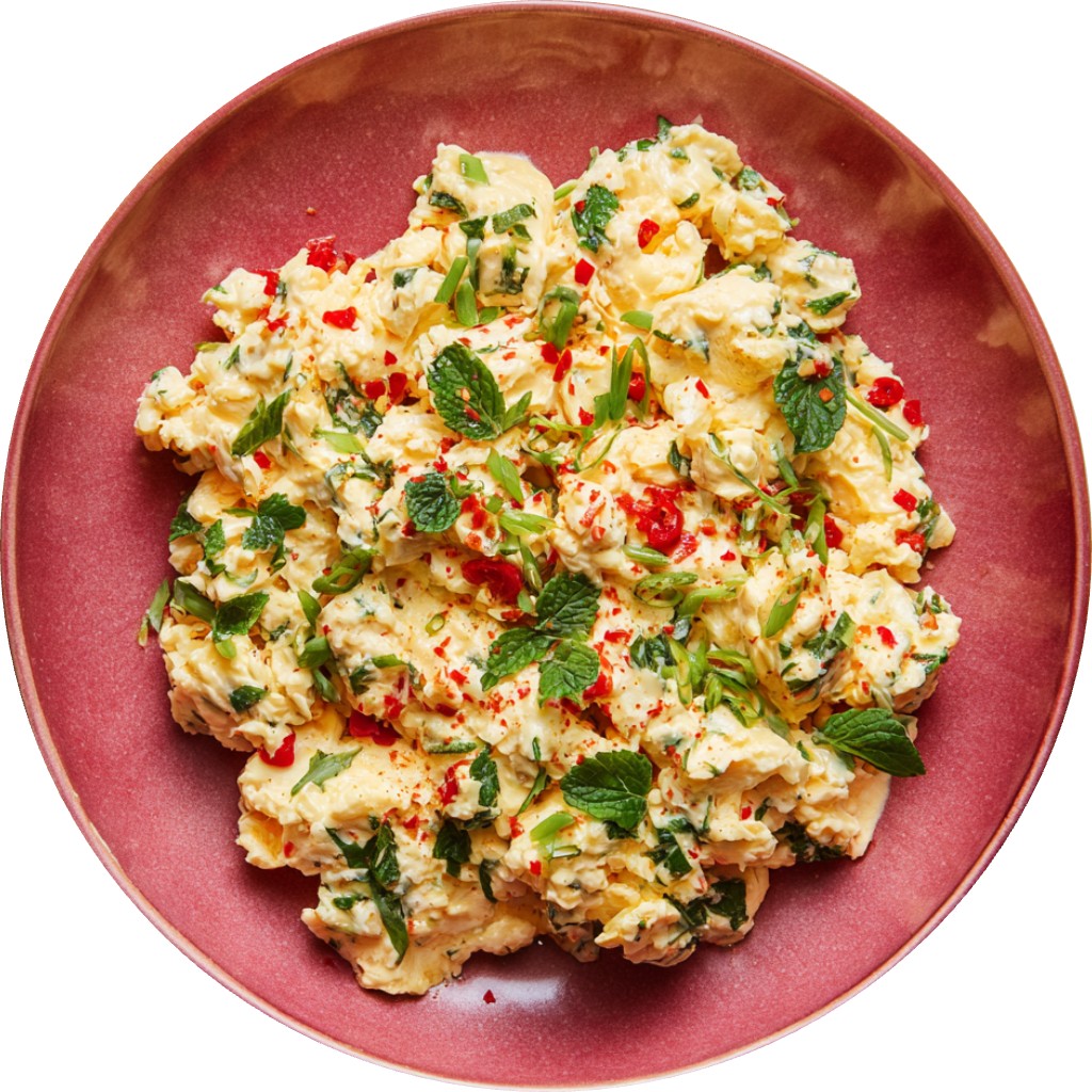 Turkish-Inspired Chilli Butter Egg Salad