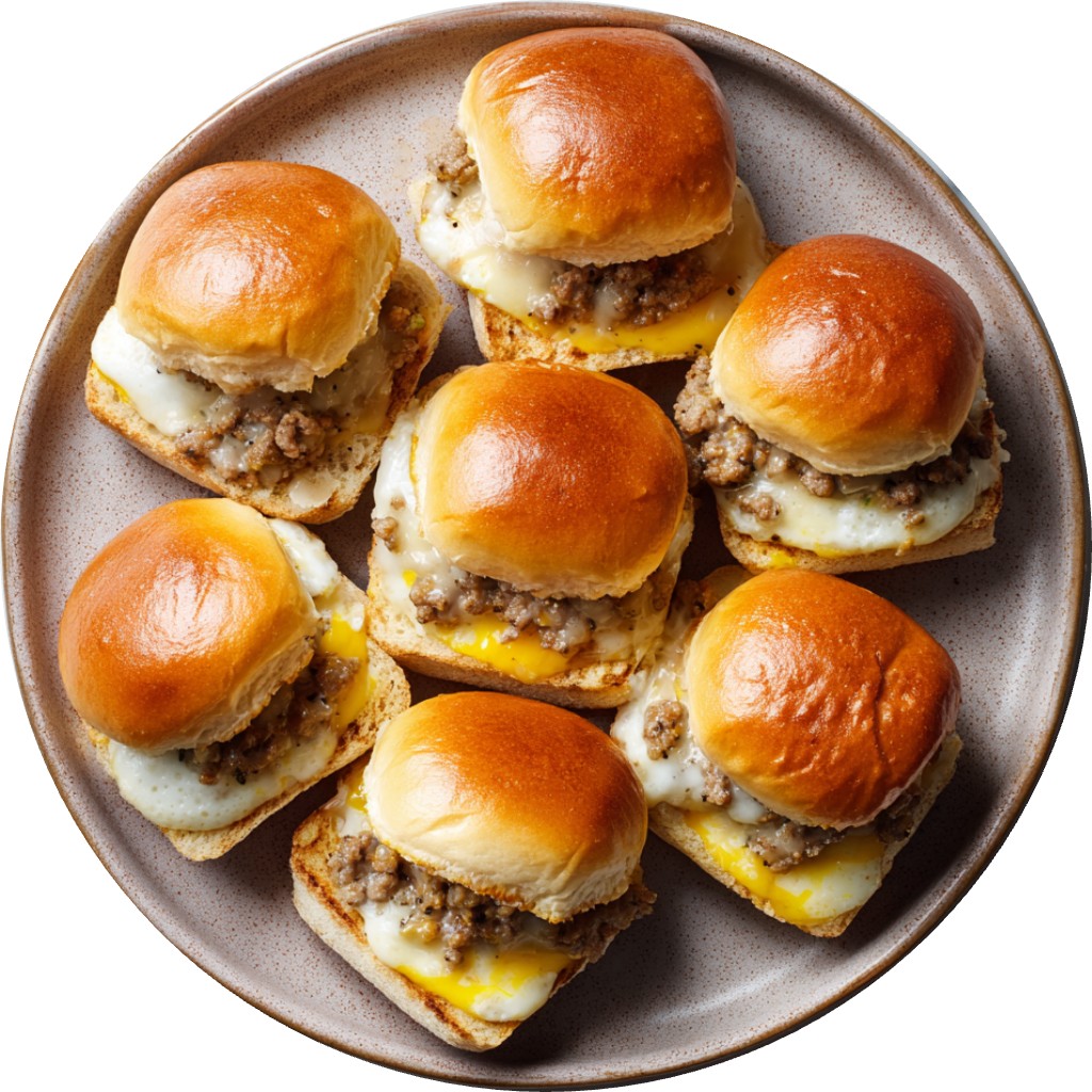 Sausage Gravy And Egg Sliders
