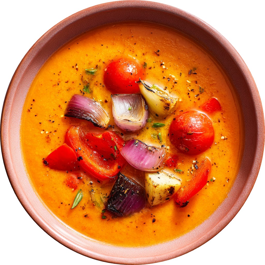 Roasted Vegetables Soup