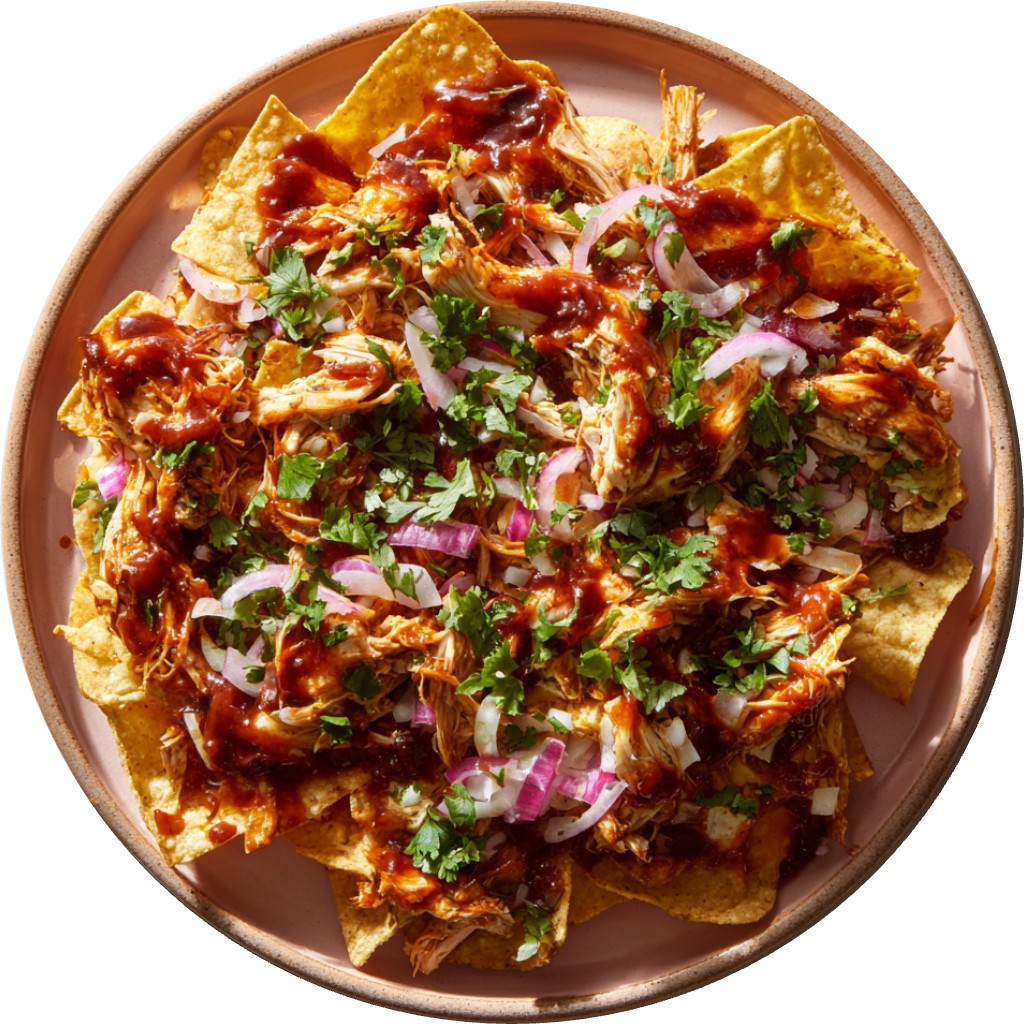 BBQ Chicken Nachos