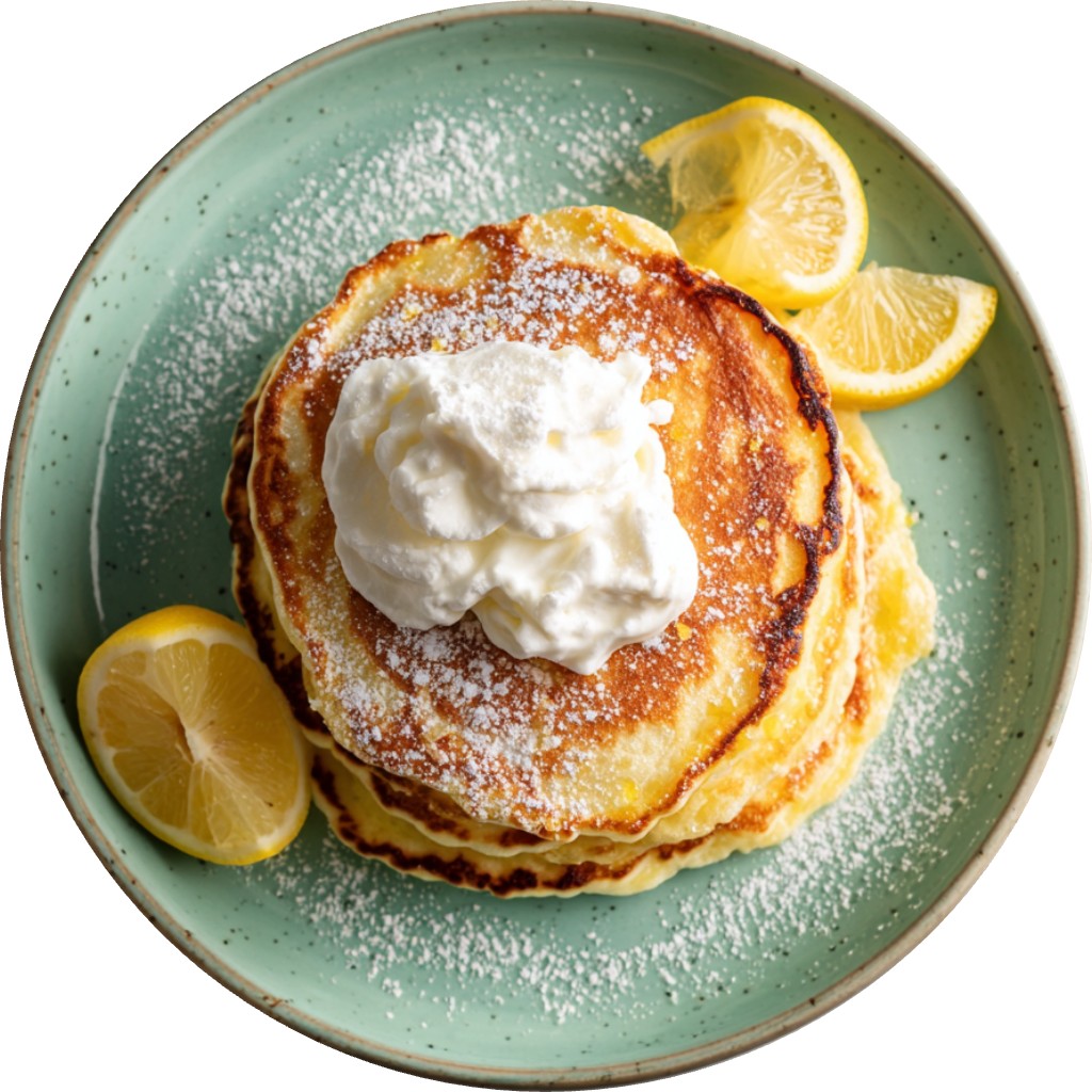 Fluffy Lemon Ricotta Pancakes