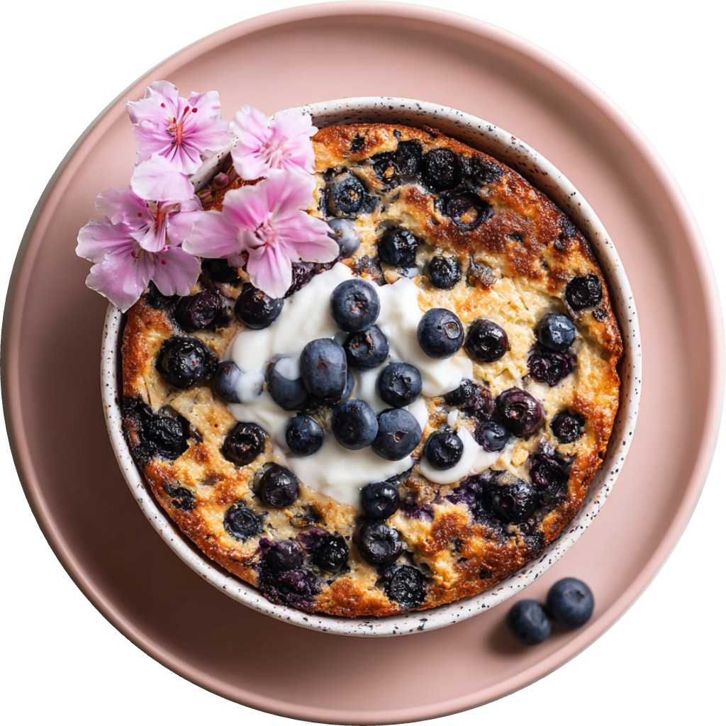 Blueberry Baked Oats