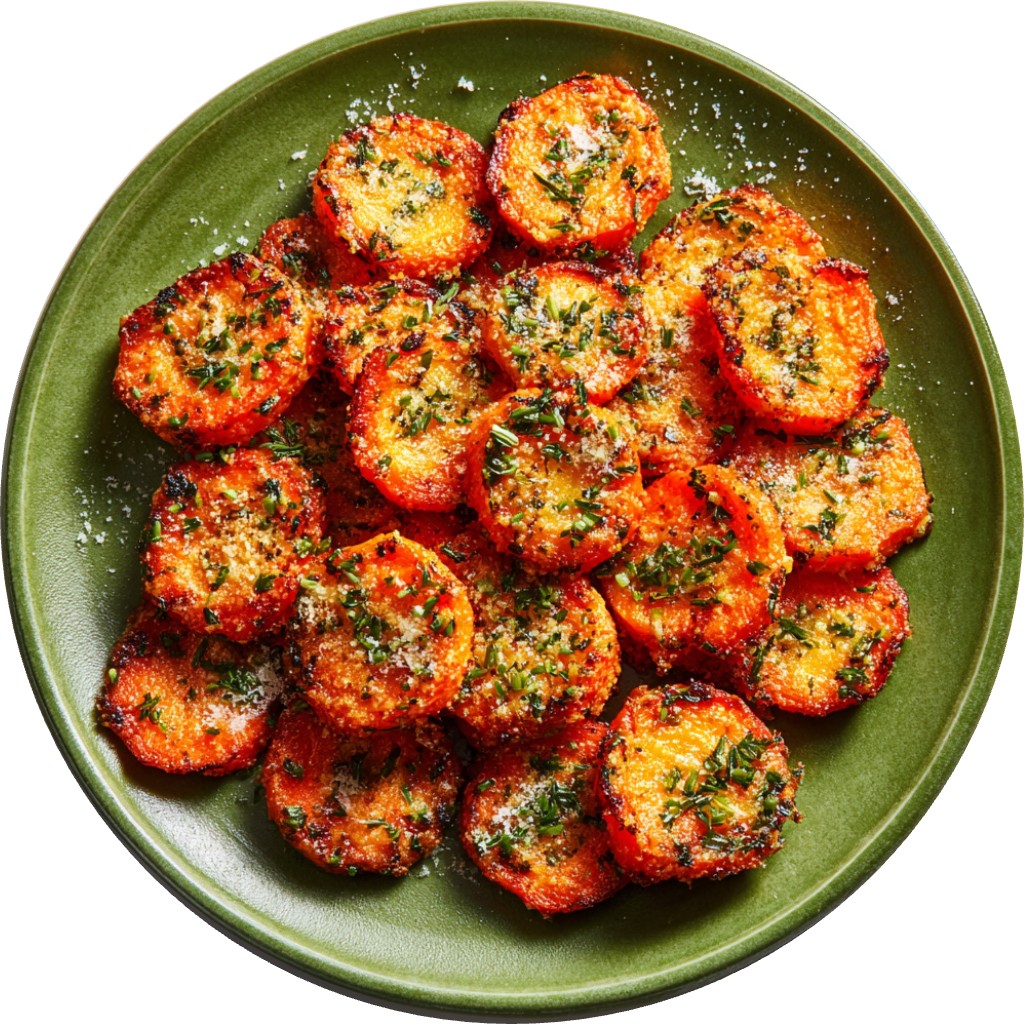 Best Parmesan Ranch Smashed Carrots