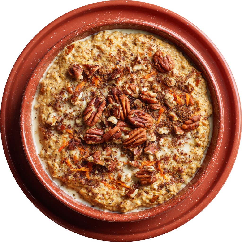 Creamy Carrot Cake Oatmeal