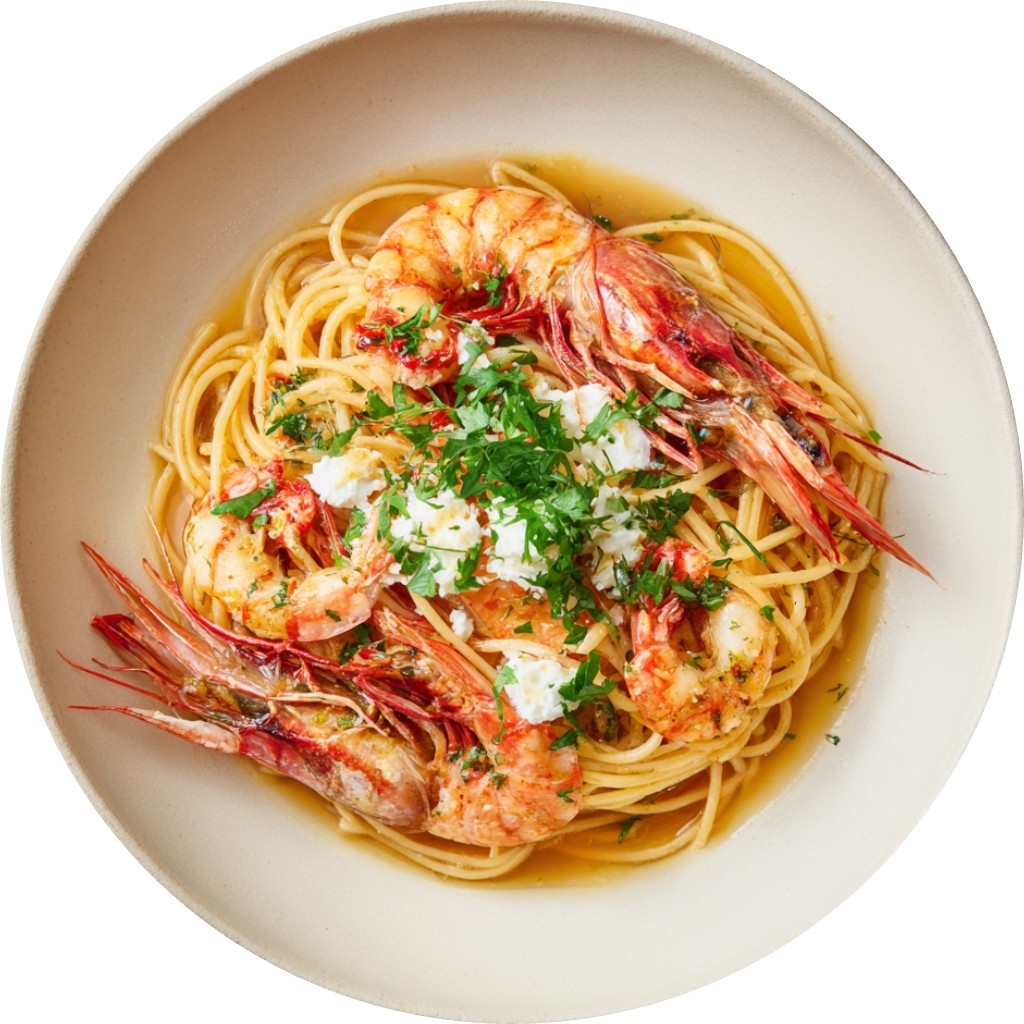 Spaghettoni Al Gamberi