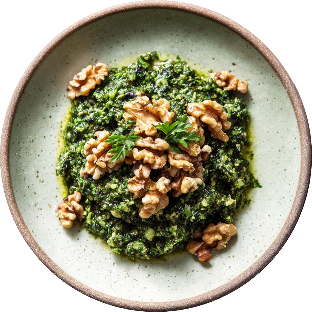 Walnut And Kale Pesto