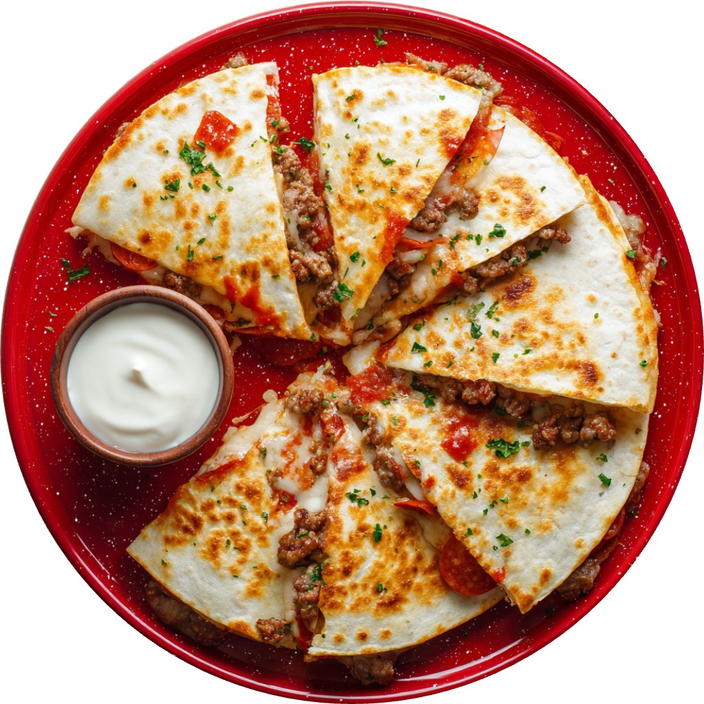 Pizza Quesadillas