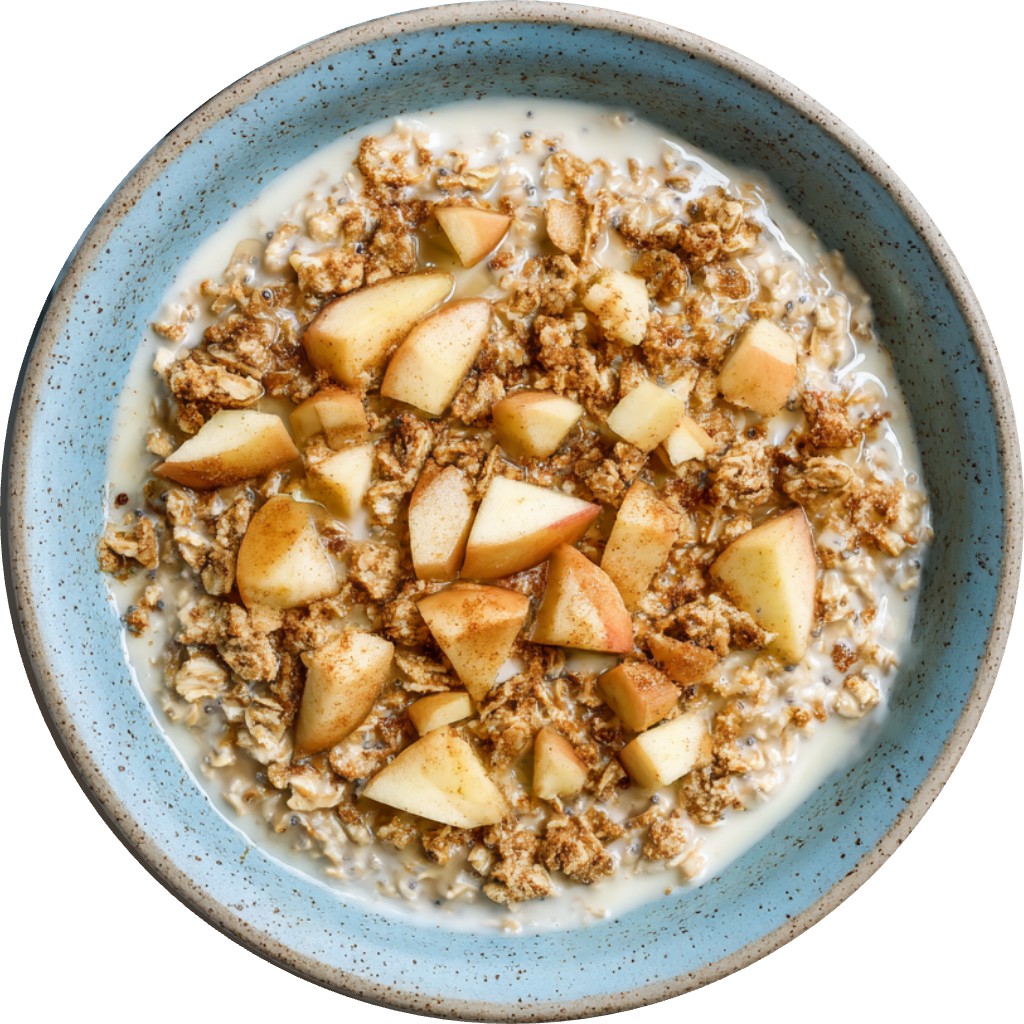 Apple Crumble Oatmeal