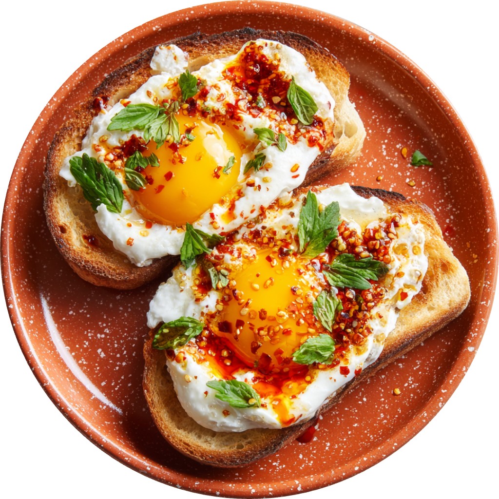Salsa Match Chili Oil Eggs Over Greek Yogurt
