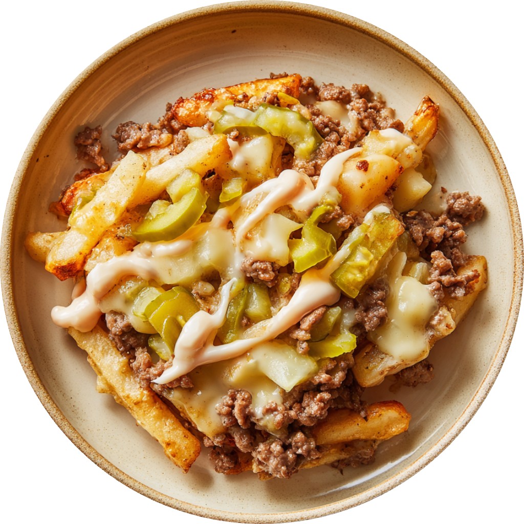 Big Mac French Fry Casserole
