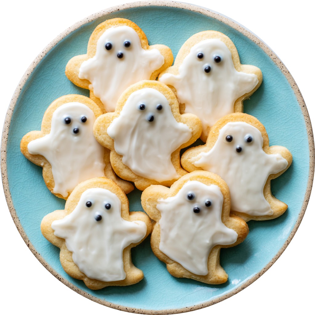 Halloween Boo-Biscuits
