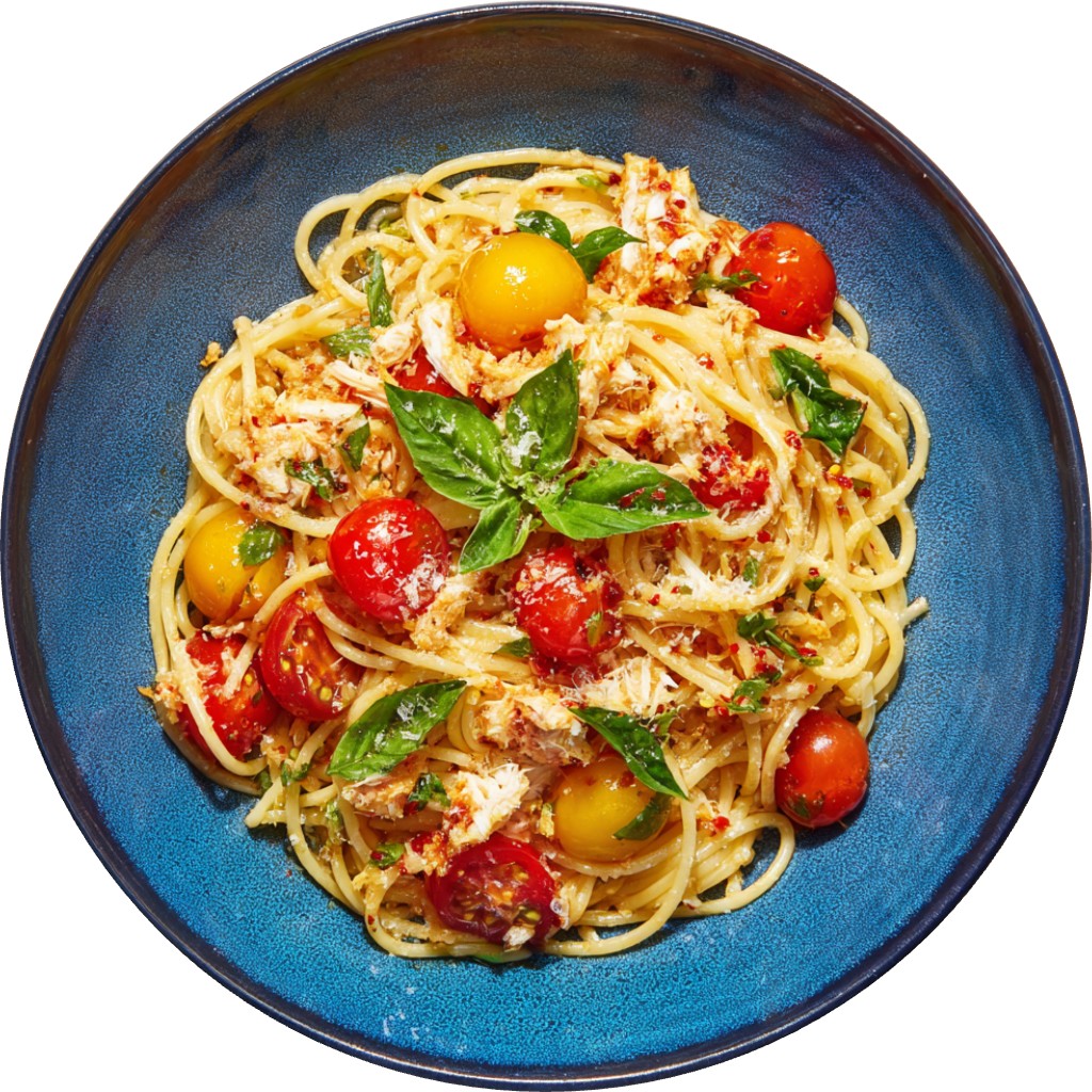 Chili Crab Spaghetti