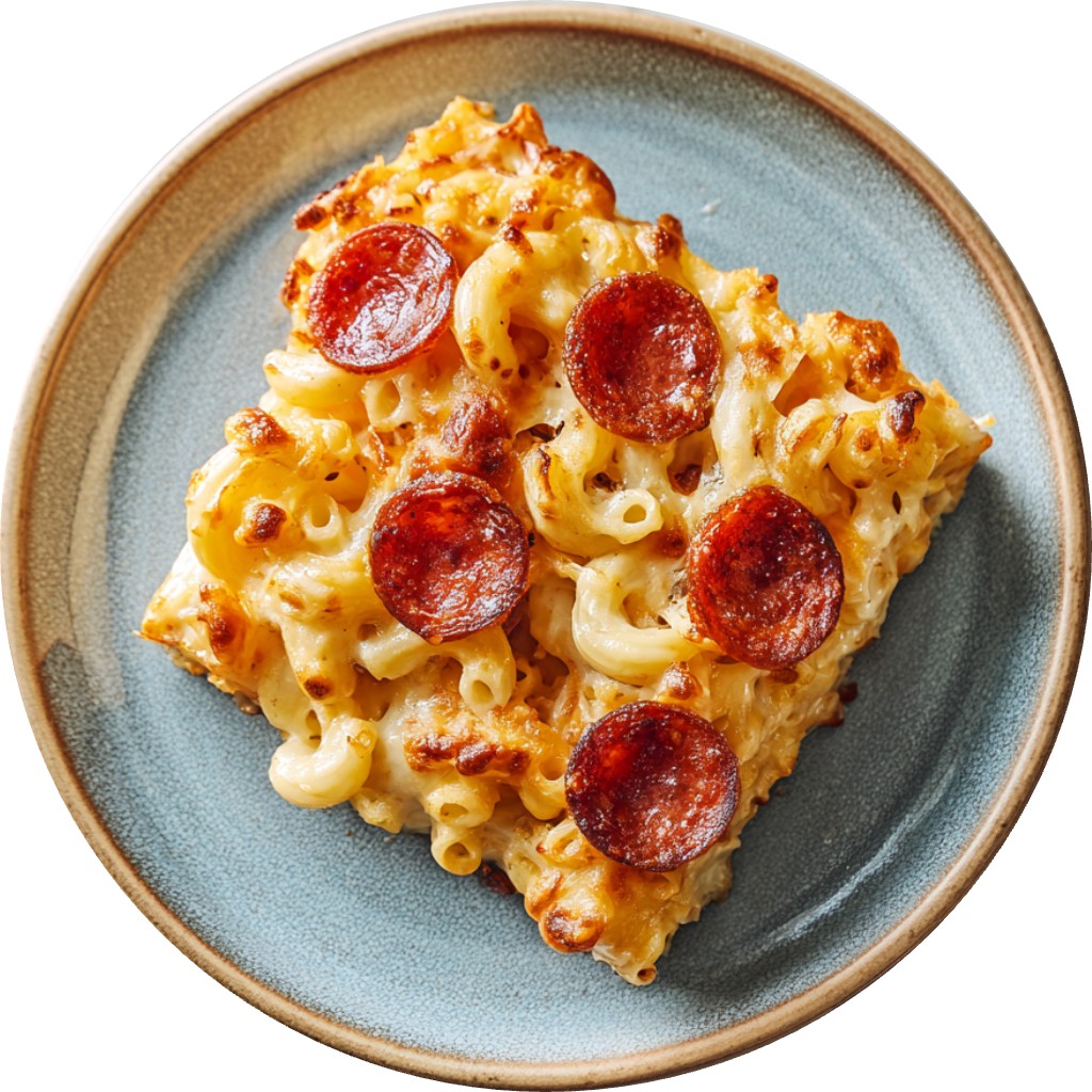 Hot Honey Pepperoni Mac & Cheese