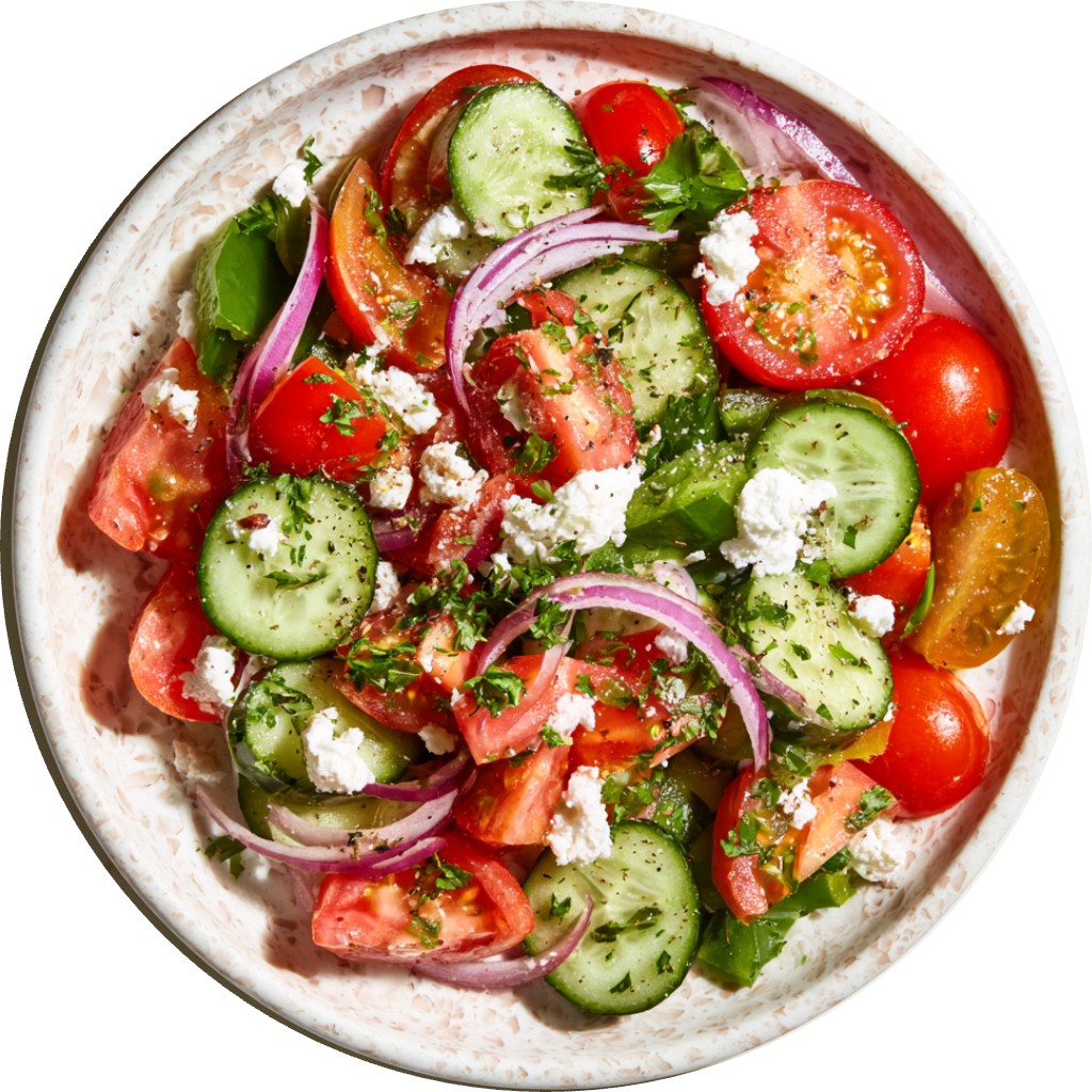 Cucumber Tomato Salad