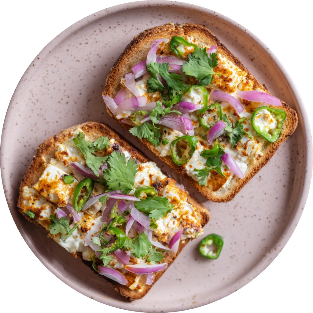 High Protein Chilli Cheese Toasts