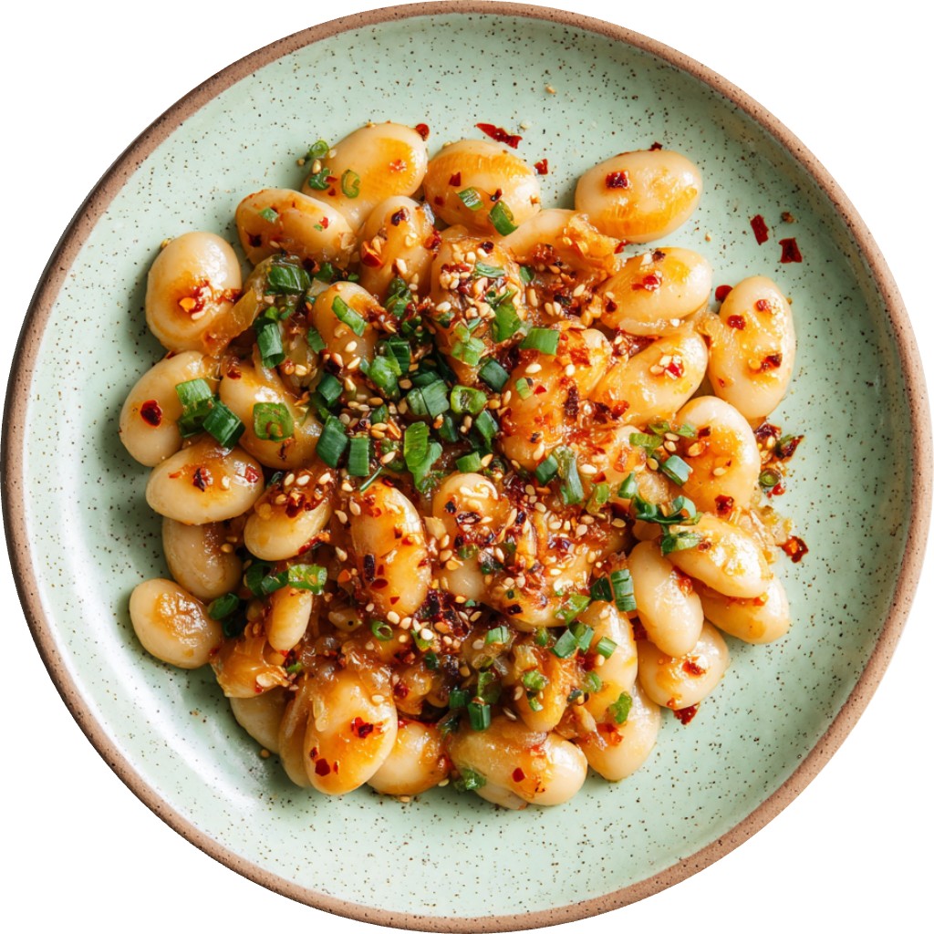 Miso Sesame Butter Beans