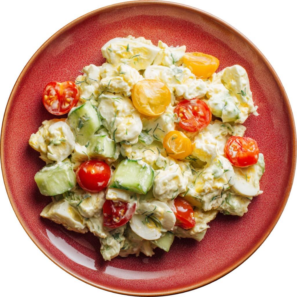 Egg Cucumber Salad