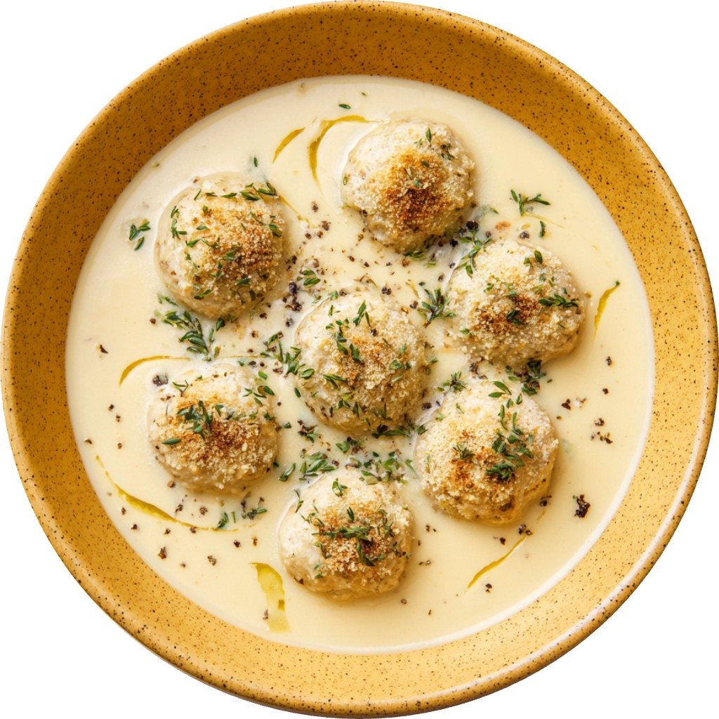 Marry Me Chicken Meatball Soup