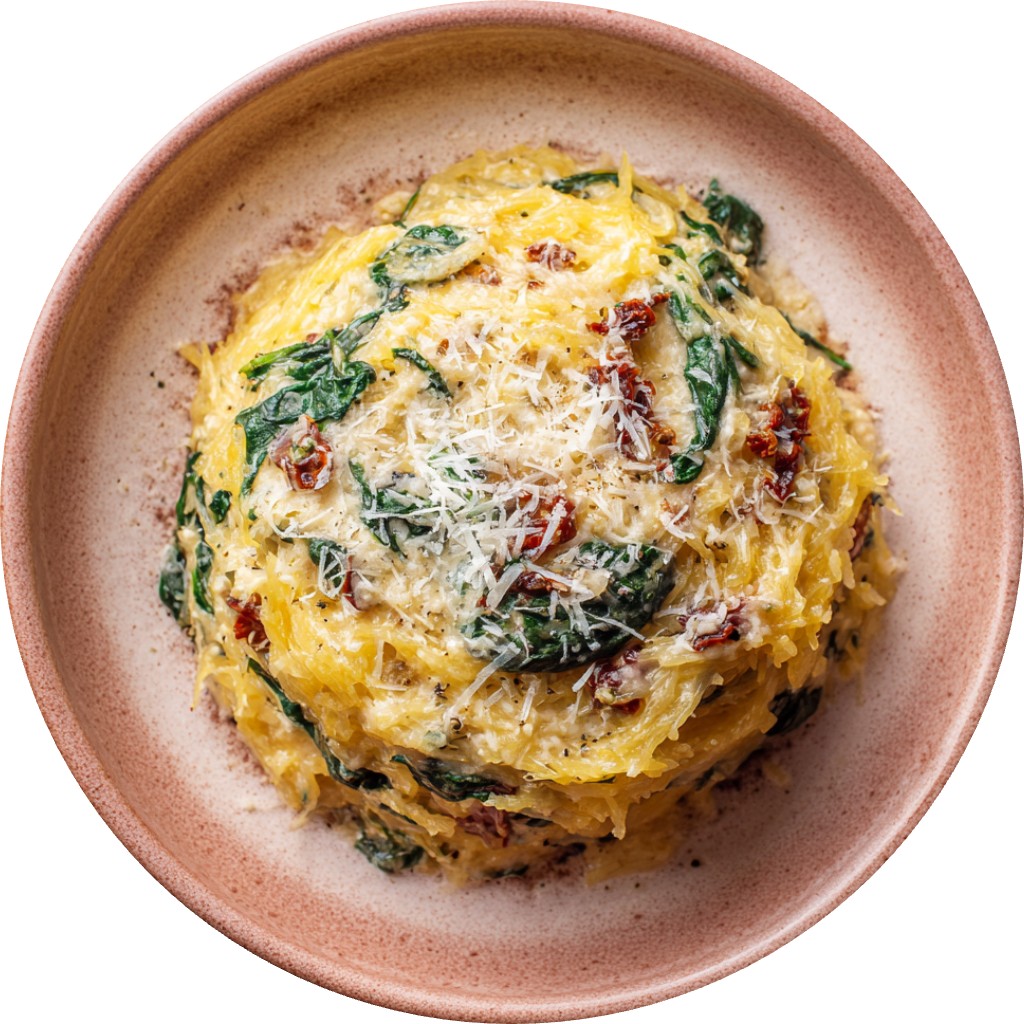 Creamy Tuscan Spaghetti Squash