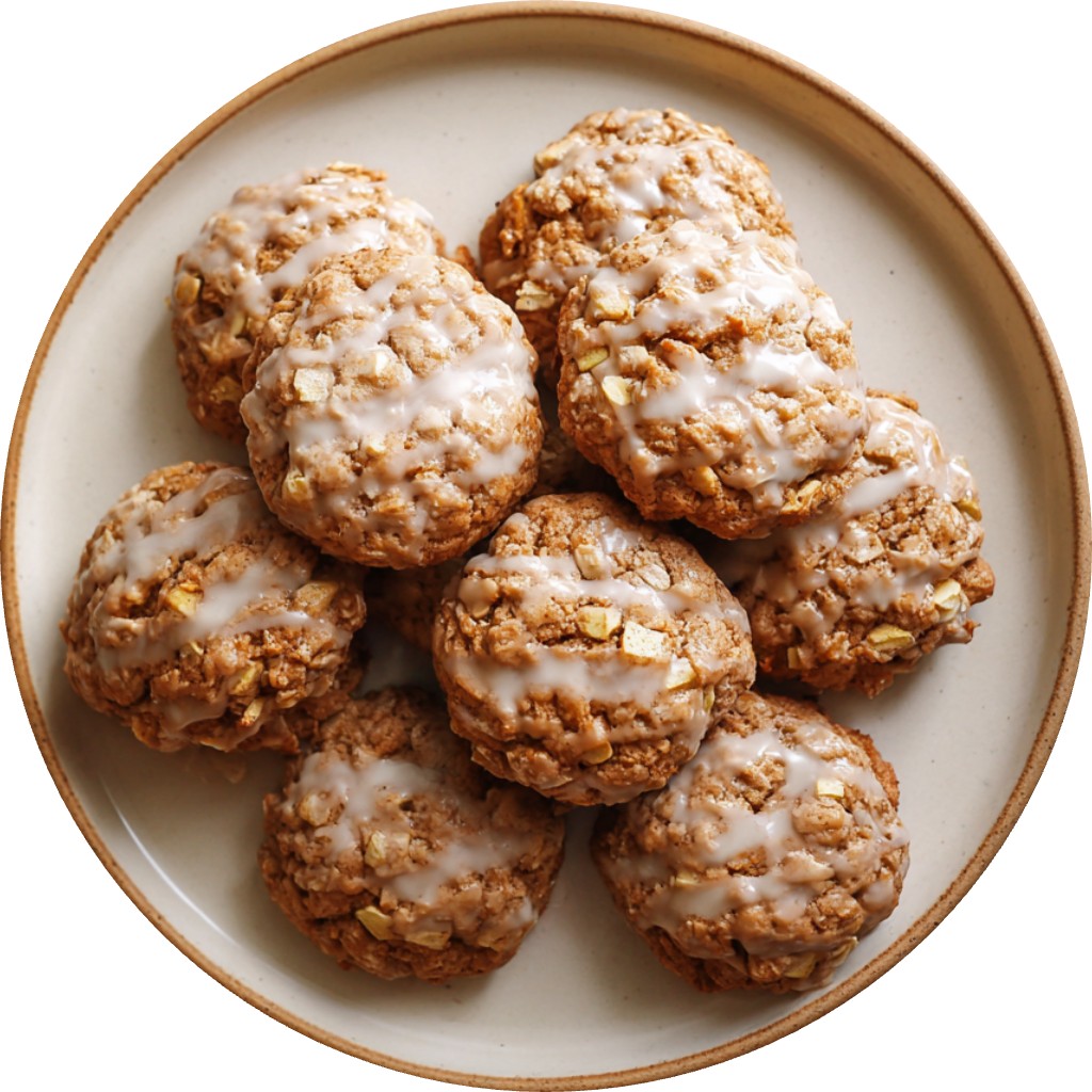 Apple Cinnamon Oatmeal Cookies
