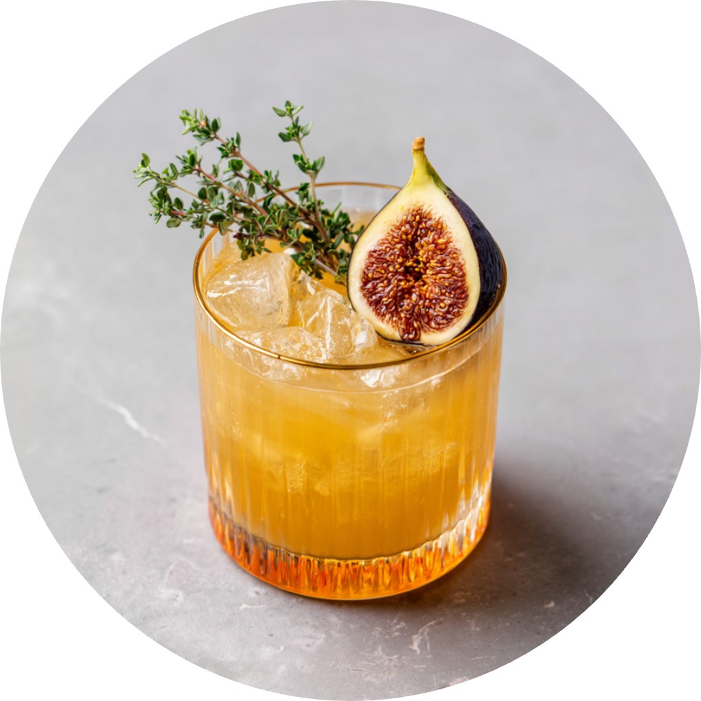 Fall Season Fig Cocktail