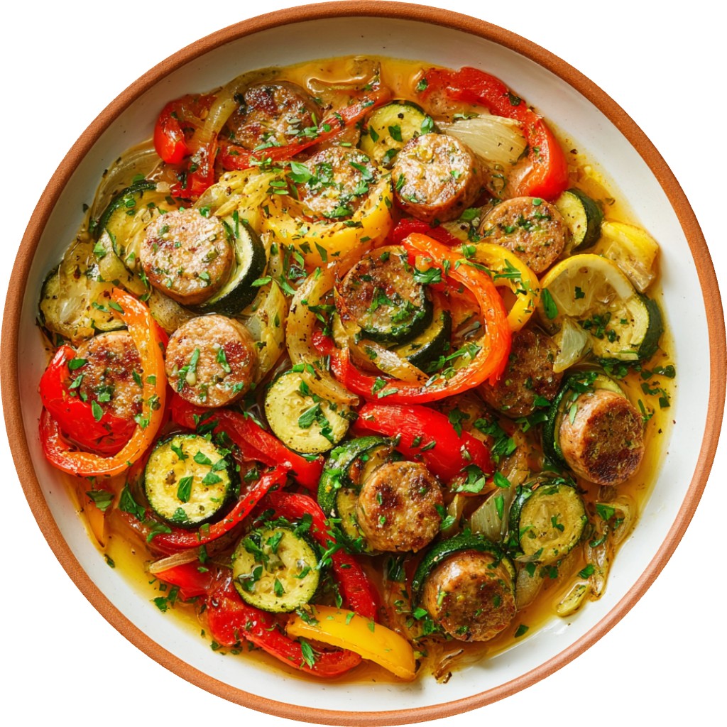 Easy Sausage & Veggie Skillet