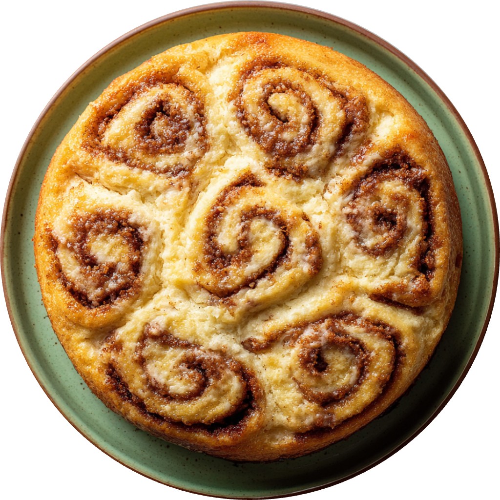 Cinnamon Roll Cake