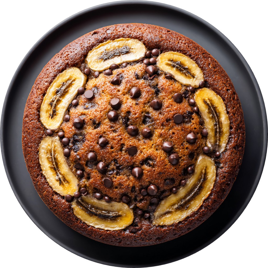Banana Chocolate Chip Cake