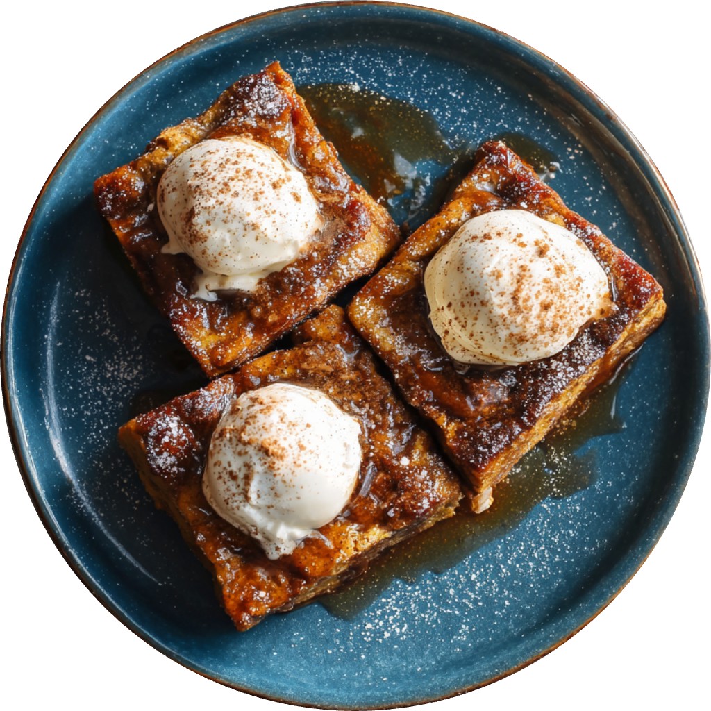 Gingerbread French Toast Bake