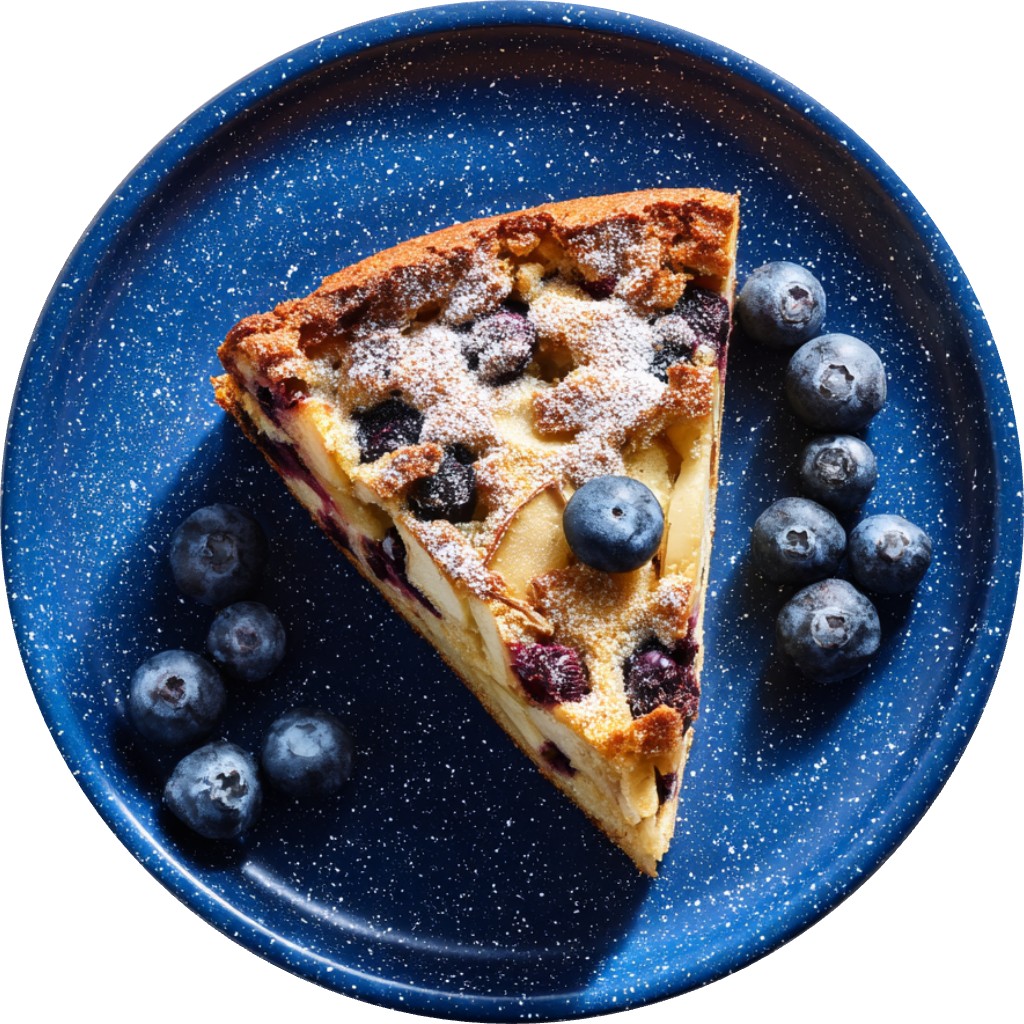 Apple & Blueberry Cake