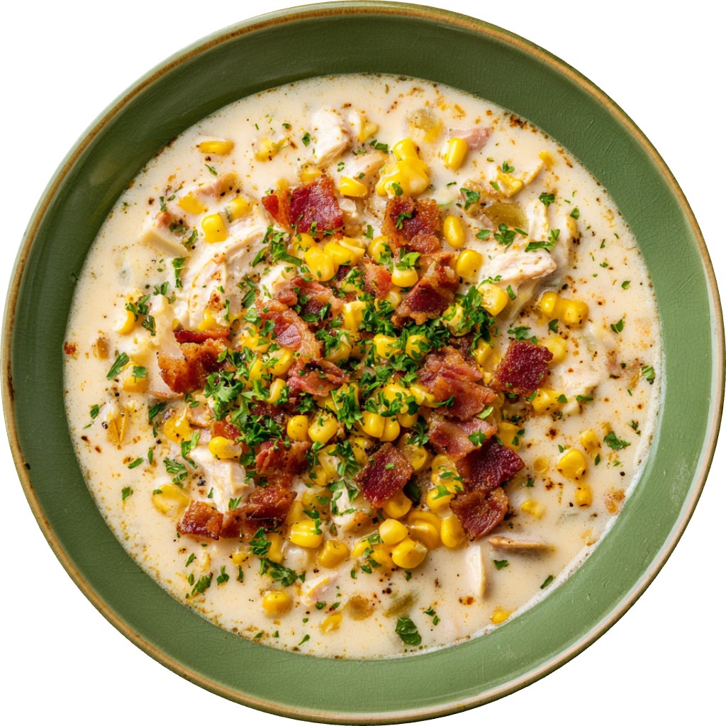 Creamy White Chicken Chili Corn Chowder