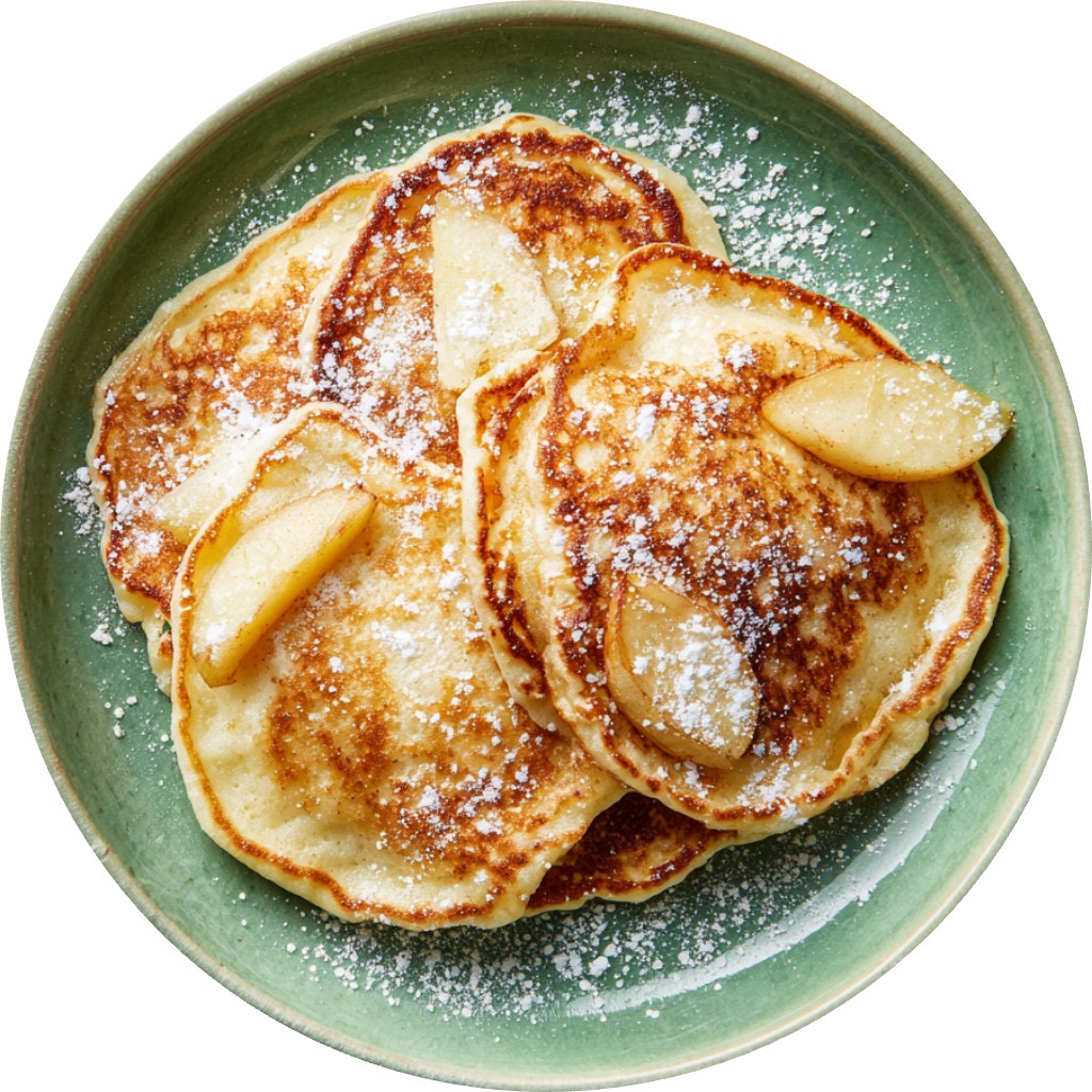 Apple Ricotta Pancakes