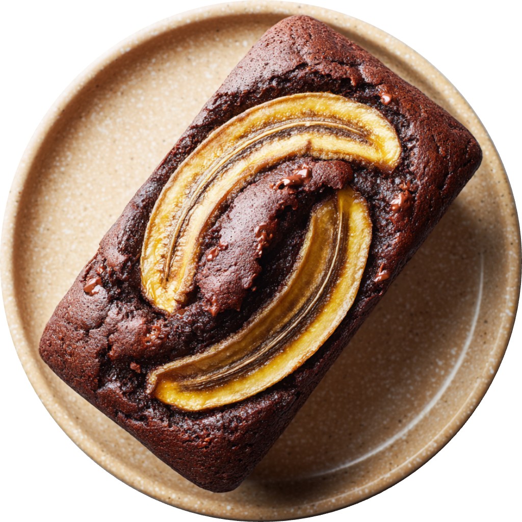 Double Chocolate Banana Bread