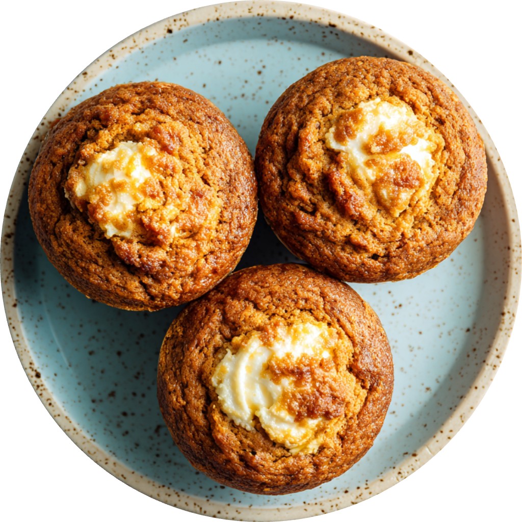 Pumpkin Cream Cheese Muffins