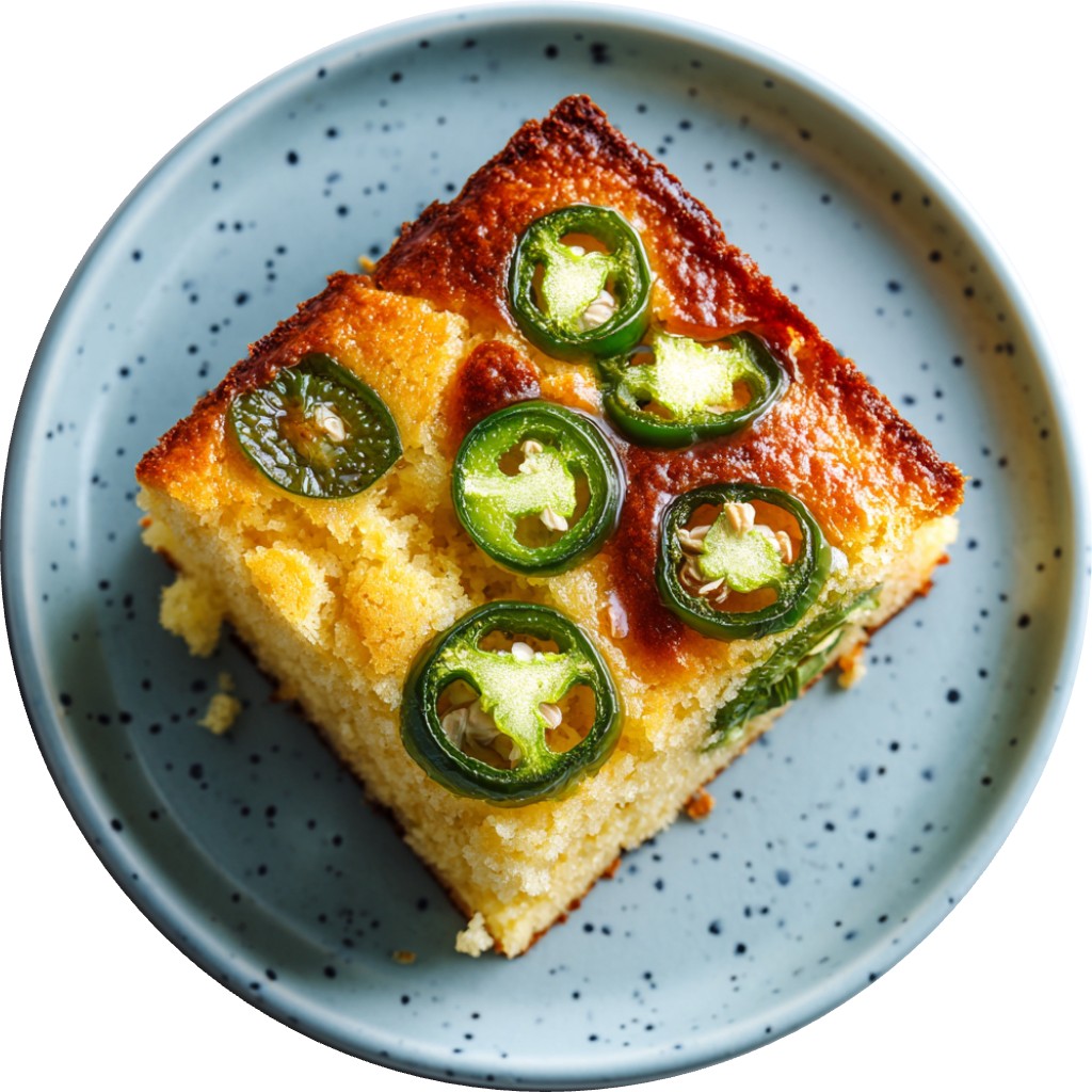 Upside Down Jalapeño Cornbread