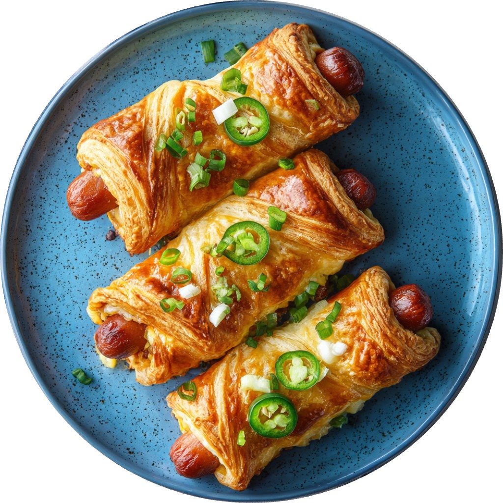 Puff Pastry Chili Cheese Dogs