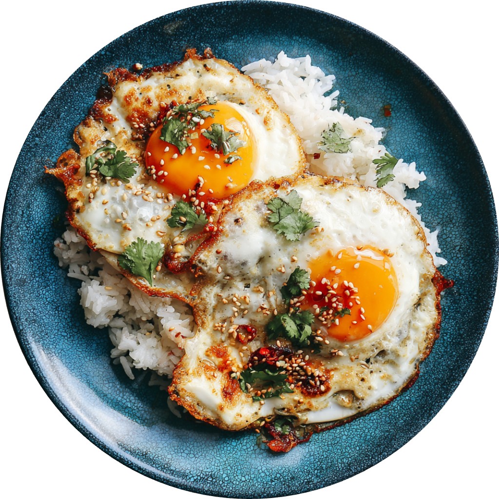 Soy Sauce Fried Eggs