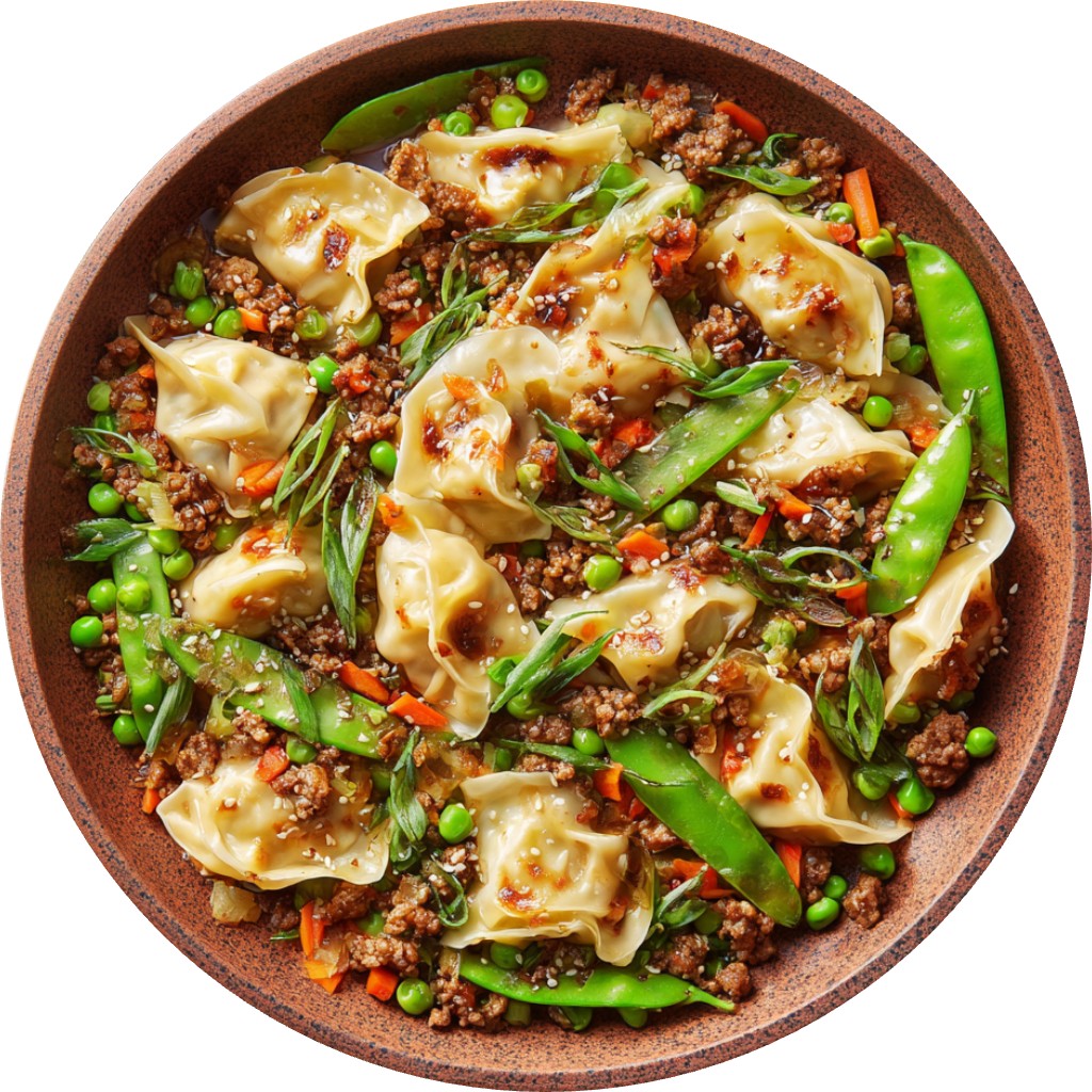 20-Minute Dumpling Skillet