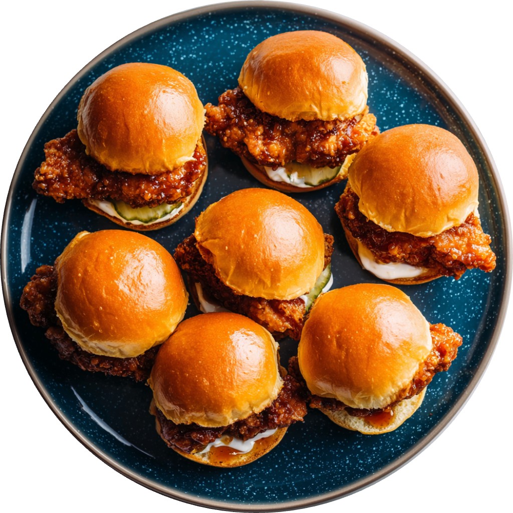 Hot Honey Chicken Sliders