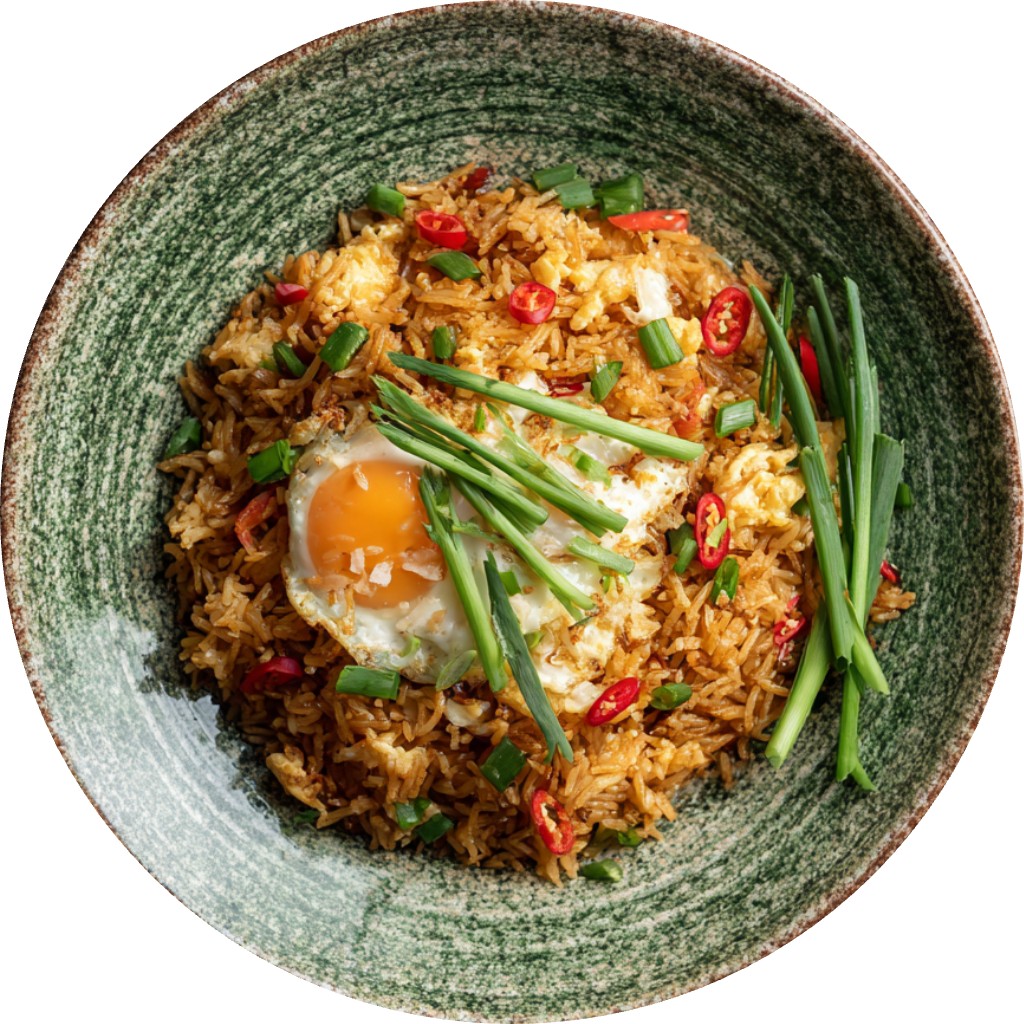 SPICY EGG FRIED RICE