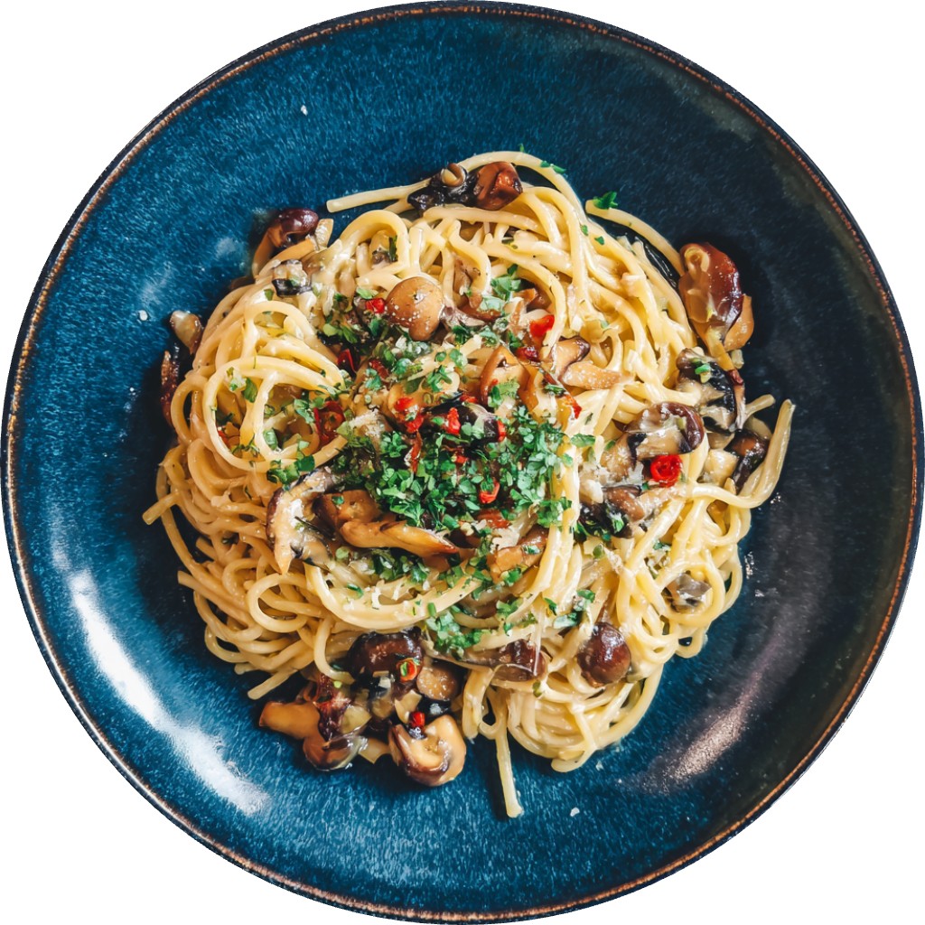 Miso Mushroom Pasta