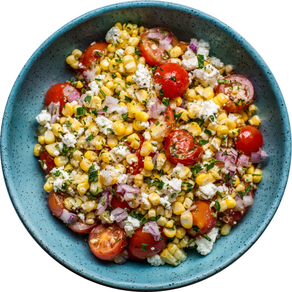 Corn & Feta Salad