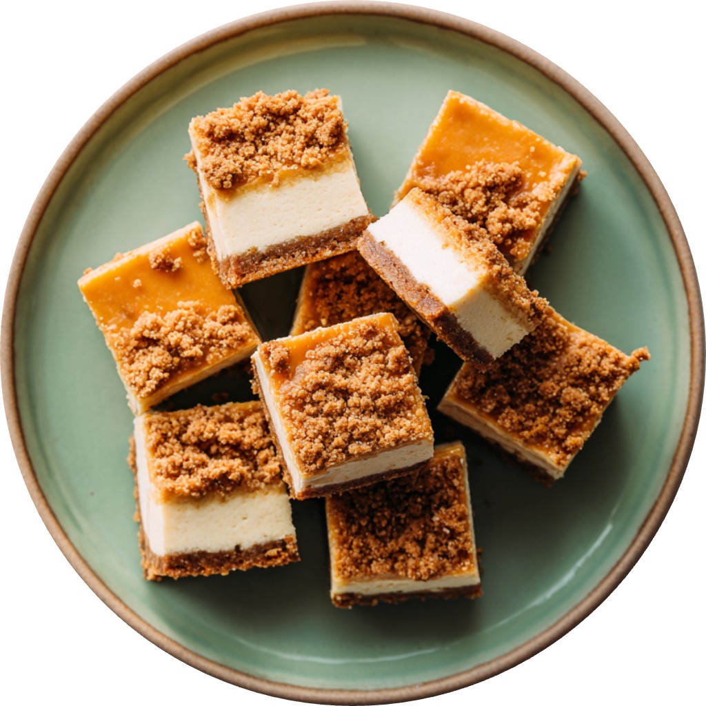 Pumpkin Cheesecake Bars