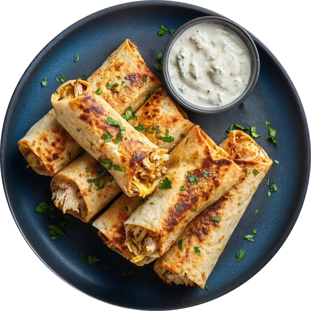 Chicken Tortilla Rolls