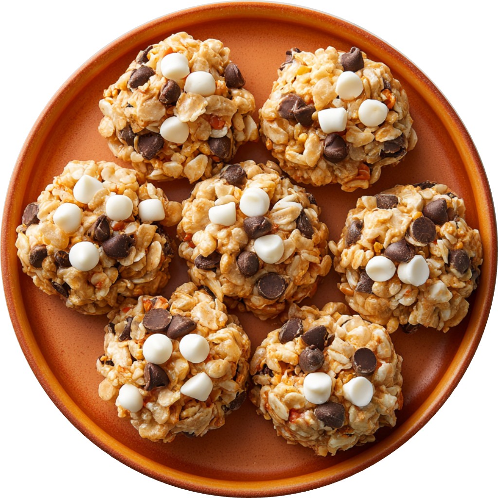 No Bake PB Avalanche Cookies