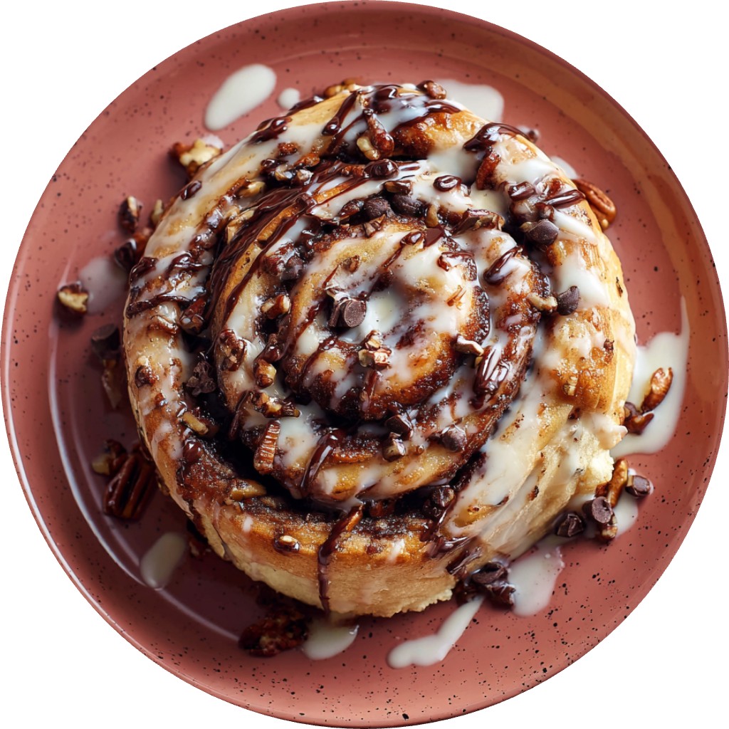 Best Chocolate Pecan Cinnamon Rolls