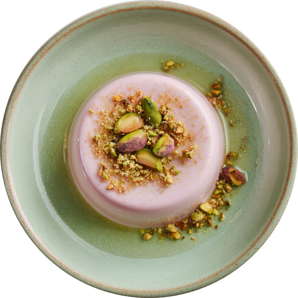 Pink Panna Cotta